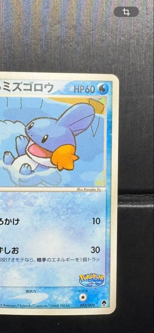 ポケパークのミズゴロウ ポケパークプレミアムファイル 003/009