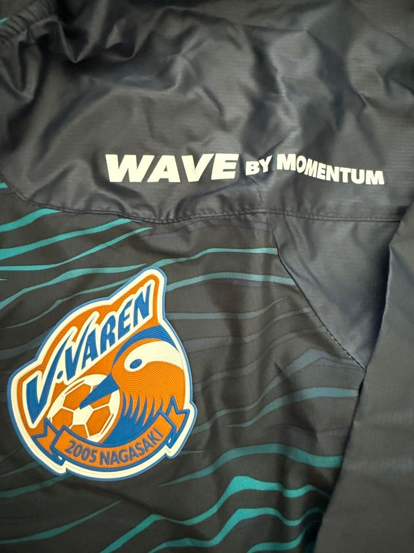 新品　ヒュンメル hummel V・ファーレン長崎 ハーフジップウェア　M