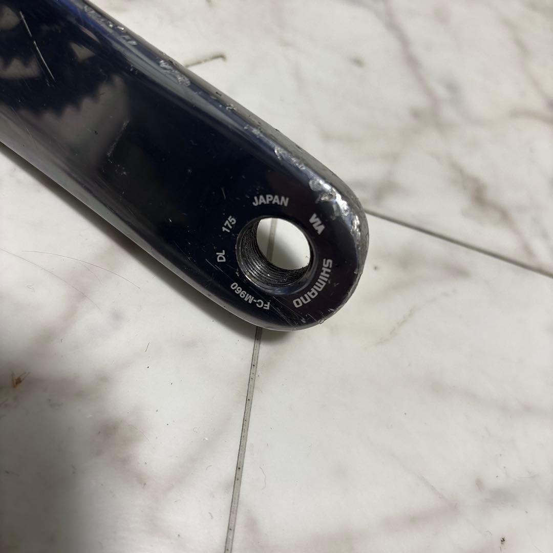 Shimano XTR FC-M960 クランクセット 3段ギア 22-44T