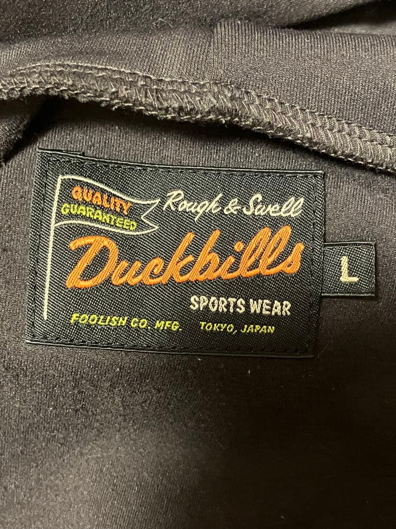 【美品】ROUGH AND SWELL グレー＋ブラウン パーカー 　L