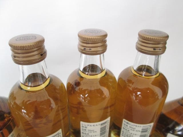 未開封 ウイスキー ミニチュアボトル 8本セット