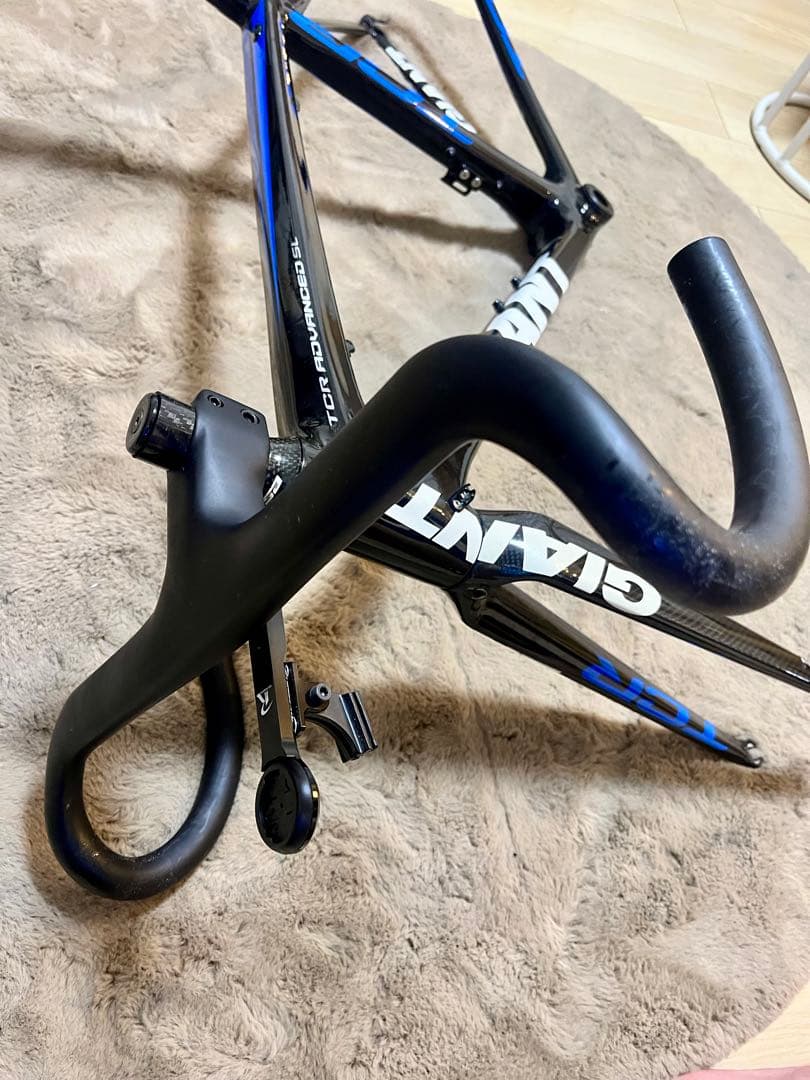 最終値下げ　GIANT TCR カーボンロードバイクフレーム　リムブレーキ