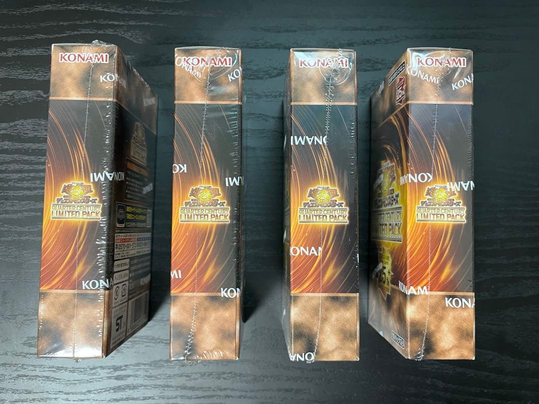 遊戯王OCG QUARTER CENTURY LIMITED PACK 4BOX