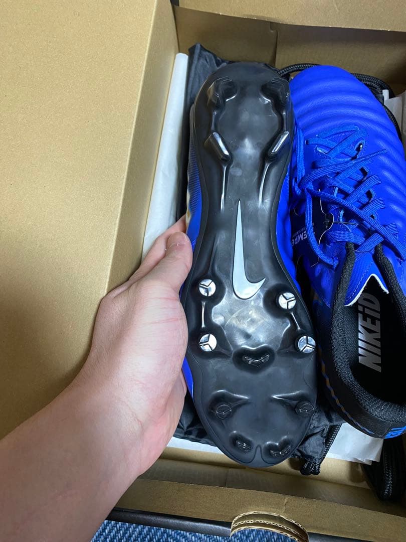 新品　ナイキ　ティエンポ　リゲラ　IV ナイキid カーフレザー