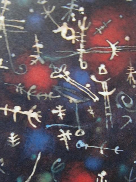 田井雄二、【回帰するものたち】、希少な額装用画集より、新品額装付