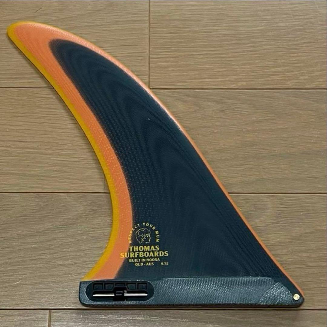 未使用 FCS2 THOMAS LONGBOARD FIN 9.75 黒