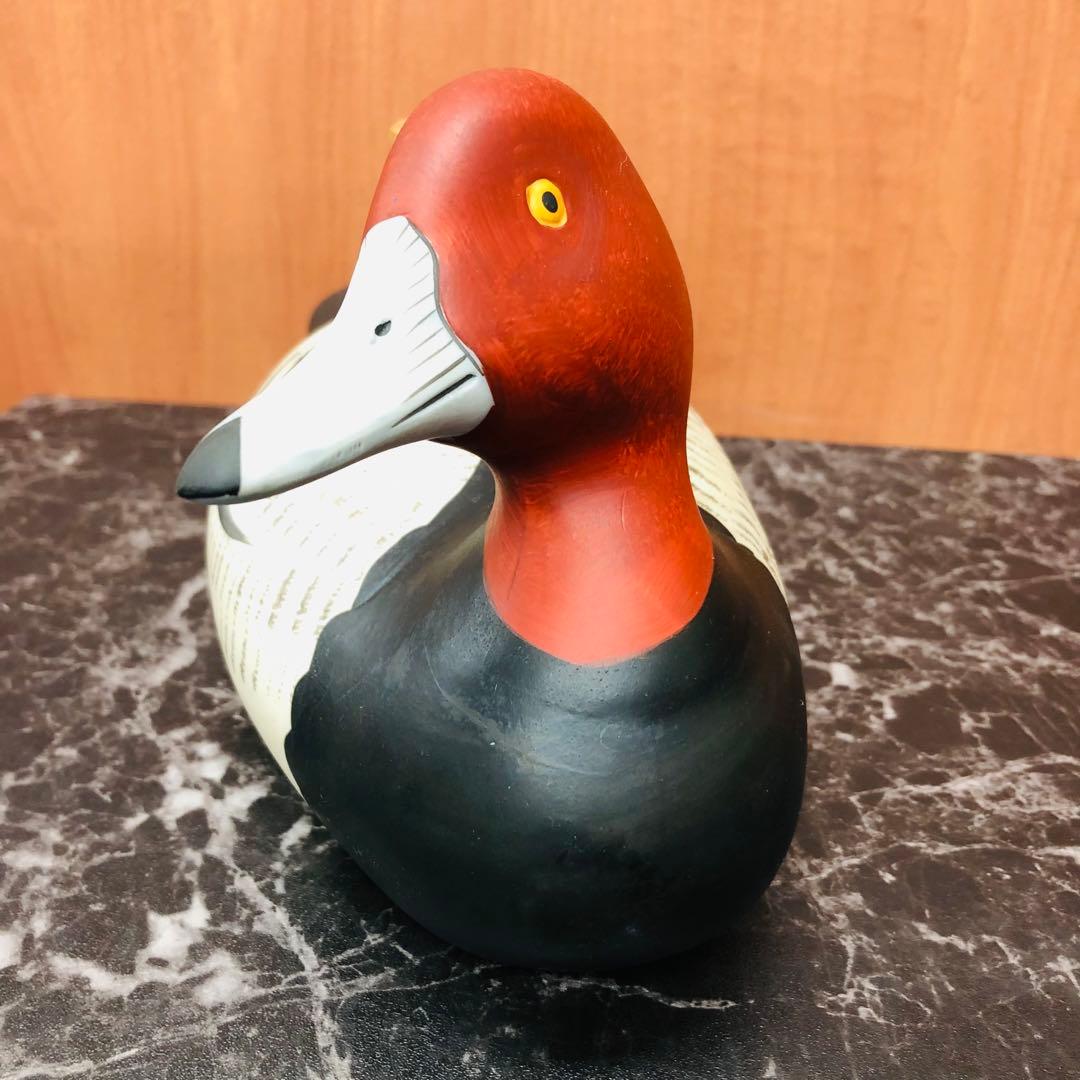 mm198【アウトレット】サントリー　ウイスキー　クレスト　鴨　陶器