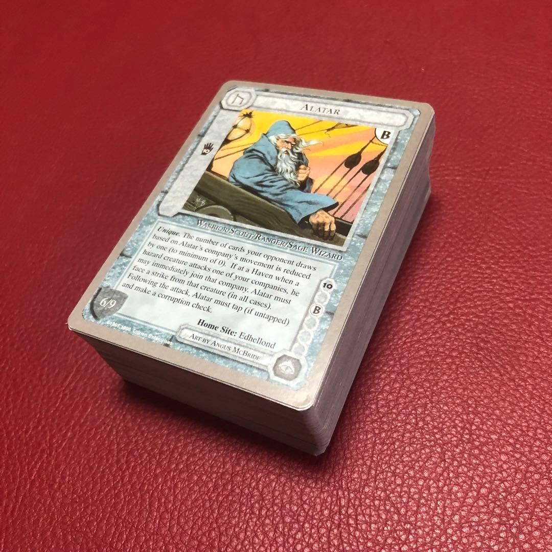 ミドルアース　カード　チャレンジデッキB ccg コンプ　指輪物語　希少