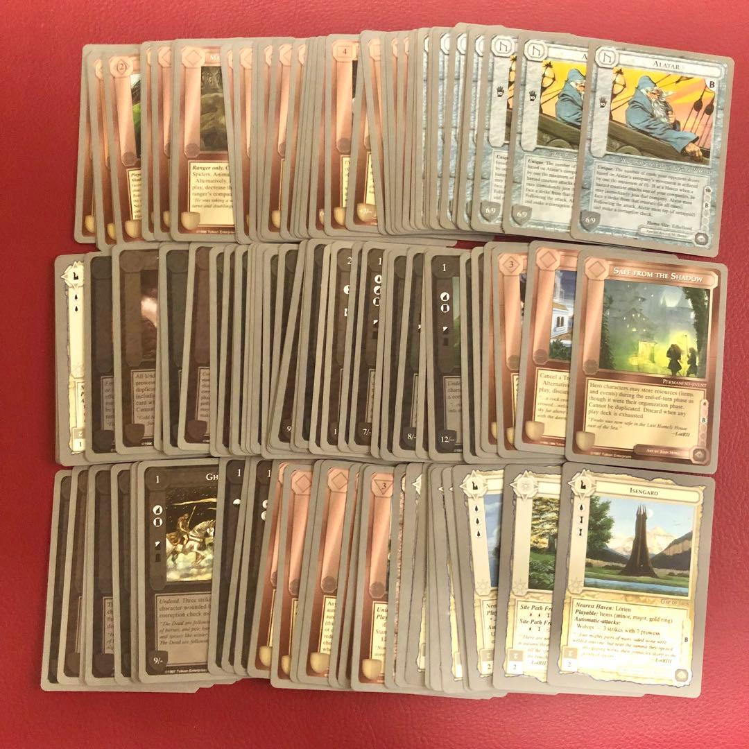 ミドルアース　カード　チャレンジデッキB ccg コンプ　指輪物語　希少