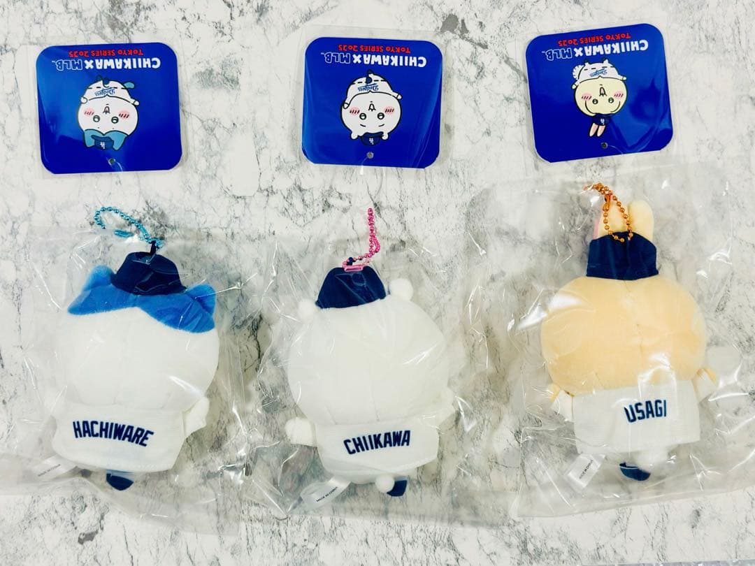 ちいかわ MLB ロサンゼルス・ドジャース シカゴ・カブス ぬいぐるみ6種