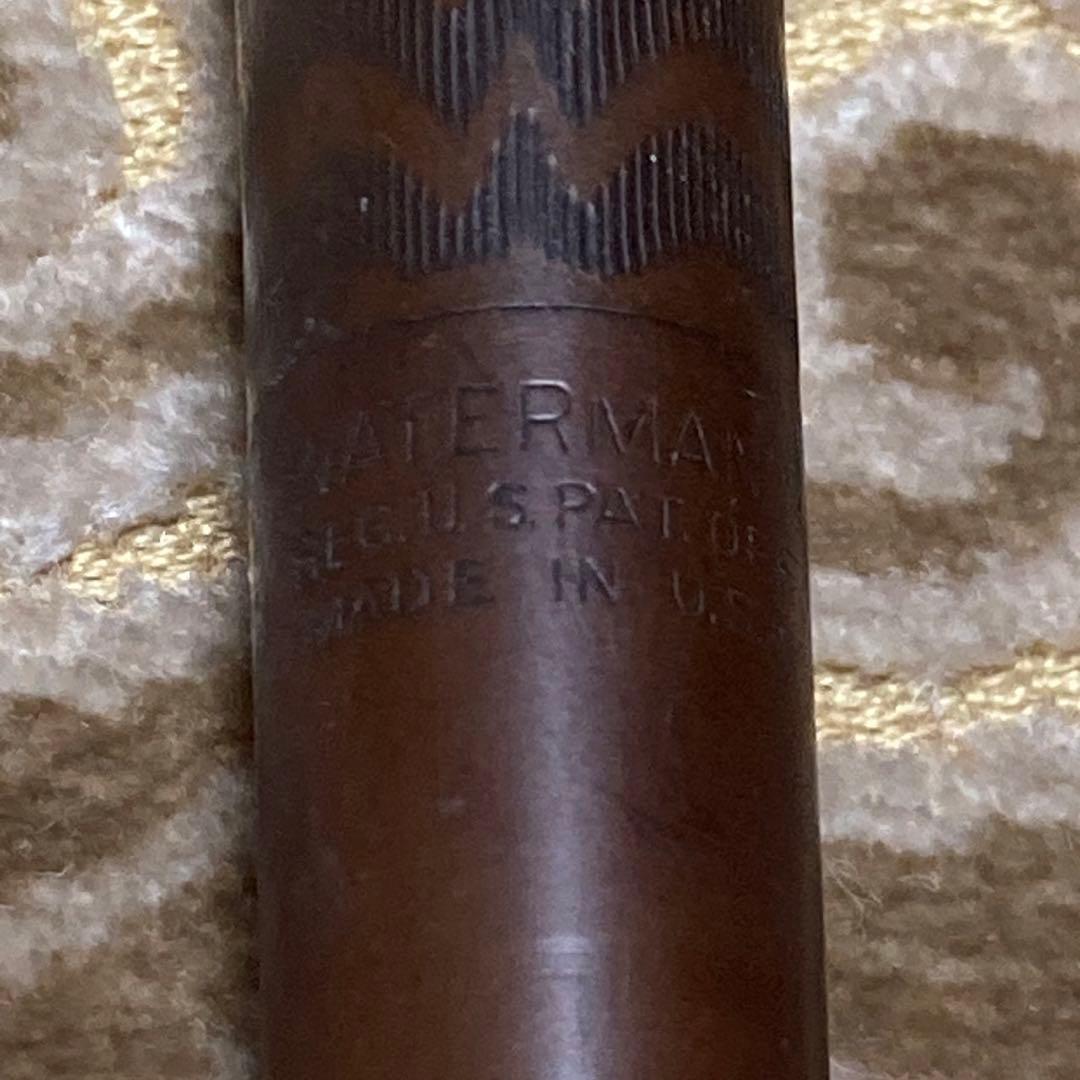 激レア❗️1900年代前後 ウォーターマン セーフティ 万年筆 アンティーク