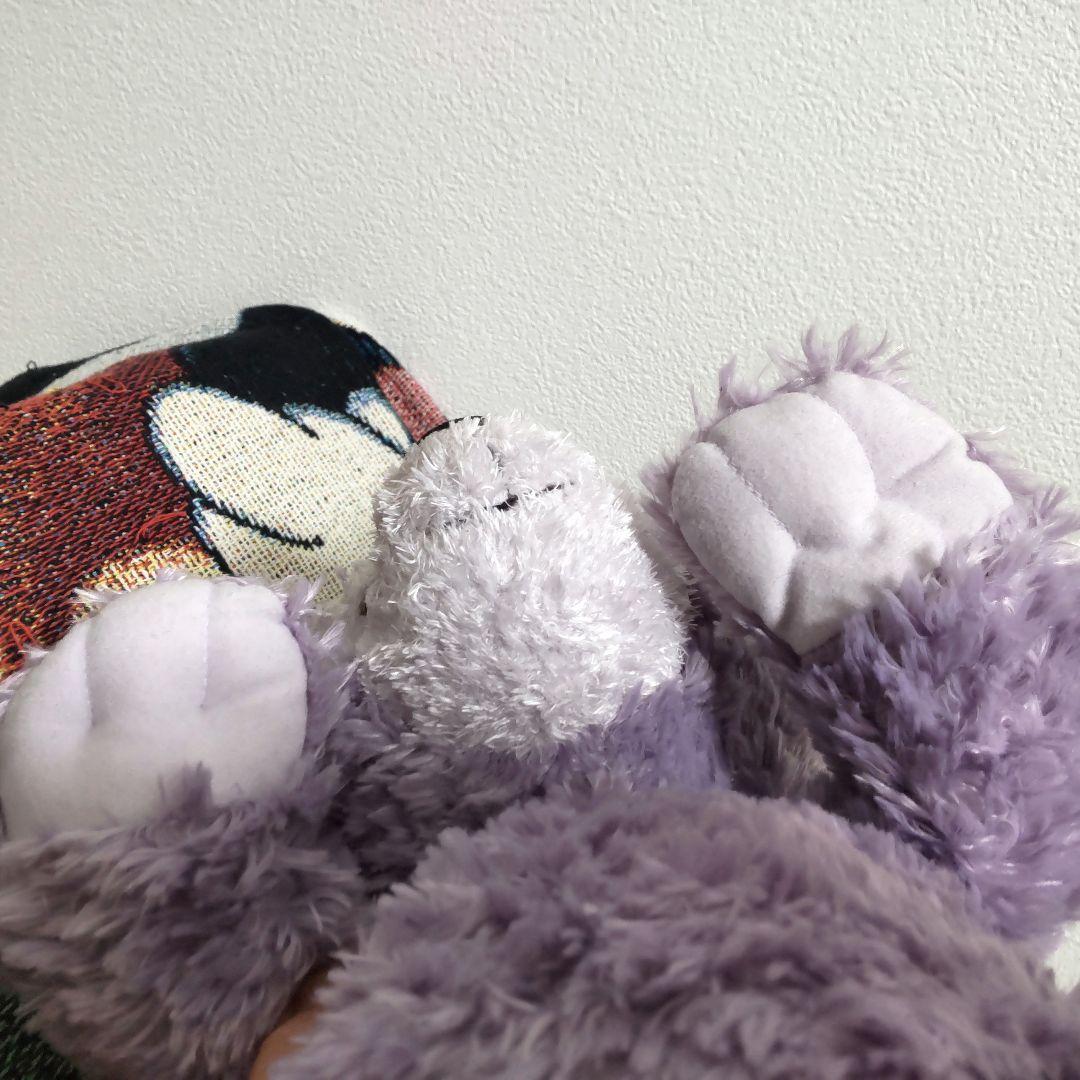 WDW　ディズニーベア　ダッフィー　パープル　ラベンダー　紫　ぬいぐるみ