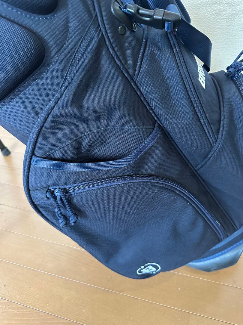 BRIEFING キャディバッグ ネイビーCR-4シリーズ