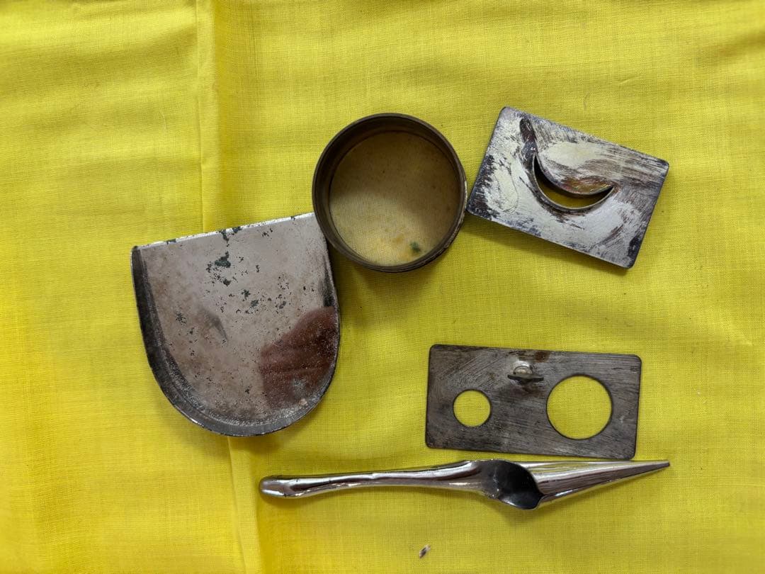 盆石道具　砂箪笥