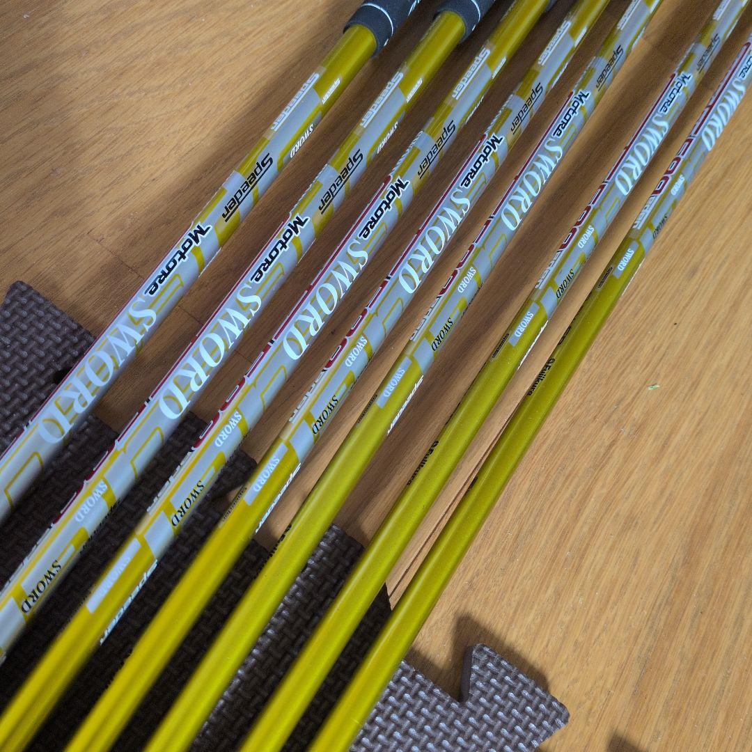 SWORD‐SNIPER XX 。FLEX-SRアイアン 7本セット 春ゴルフに