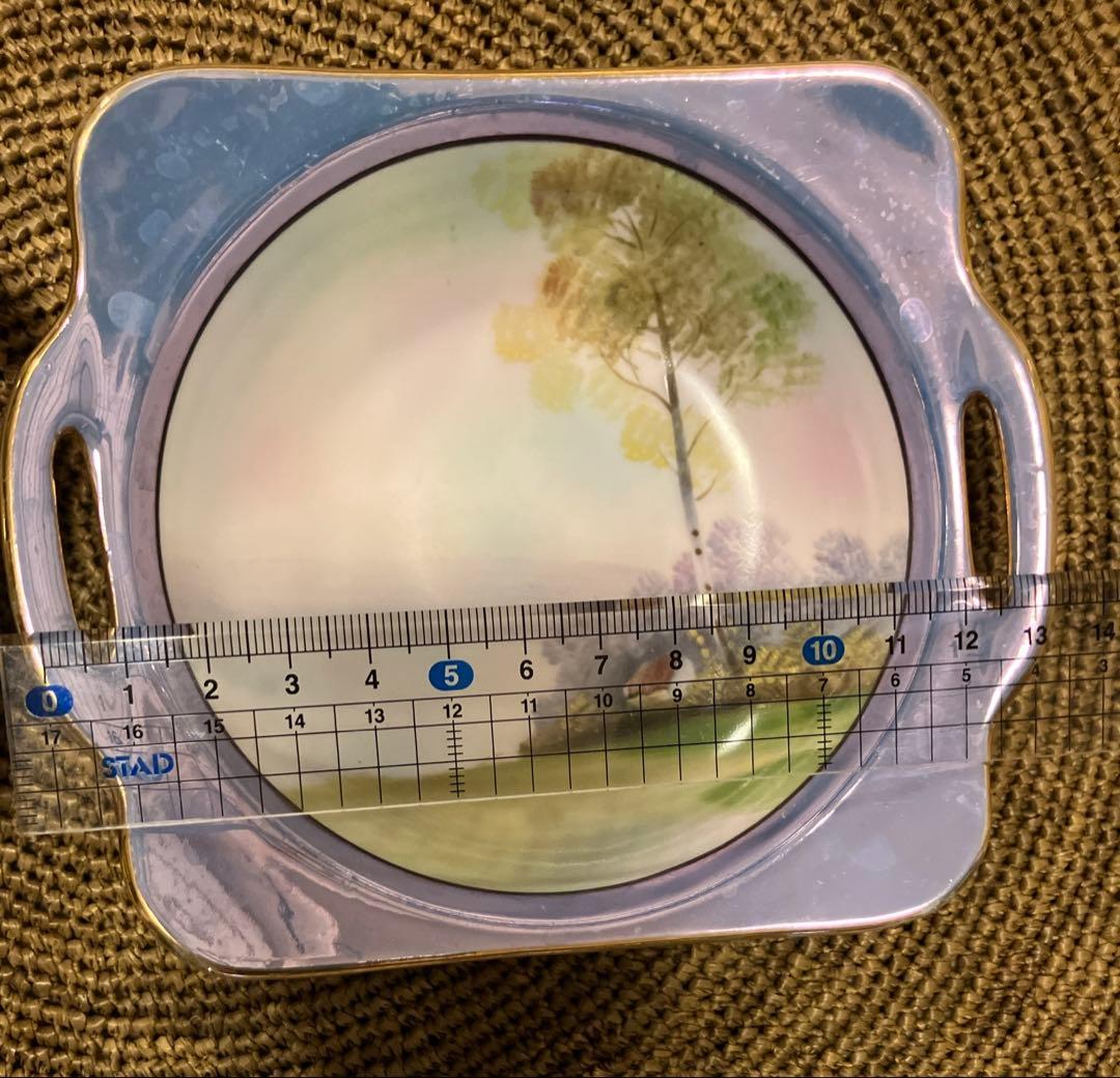 オールドノリタケ　湖畔シリーズ