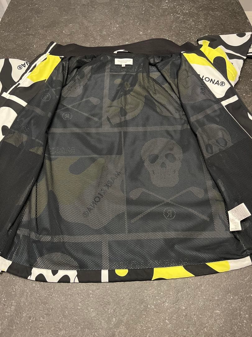 MARK & LONA スカルデザイン ナイロンパーカー　ウィンドブレーカー