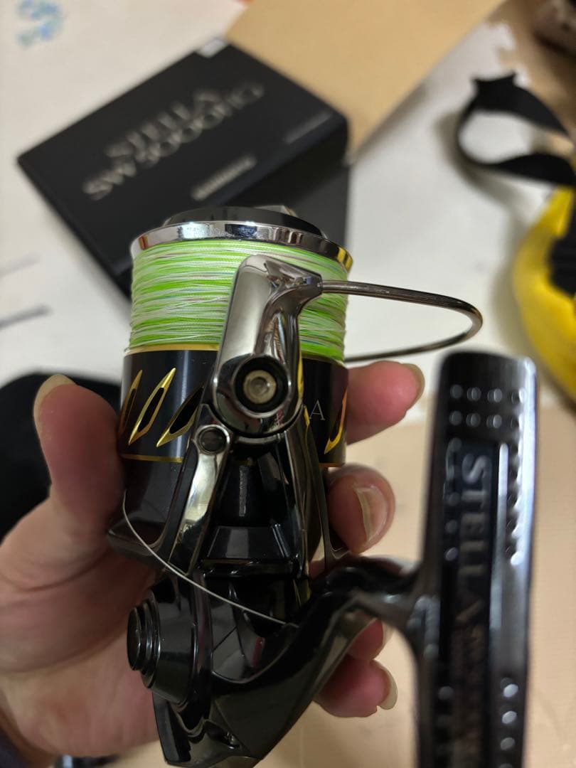 13STELLA sw5000hg スピニングリール
