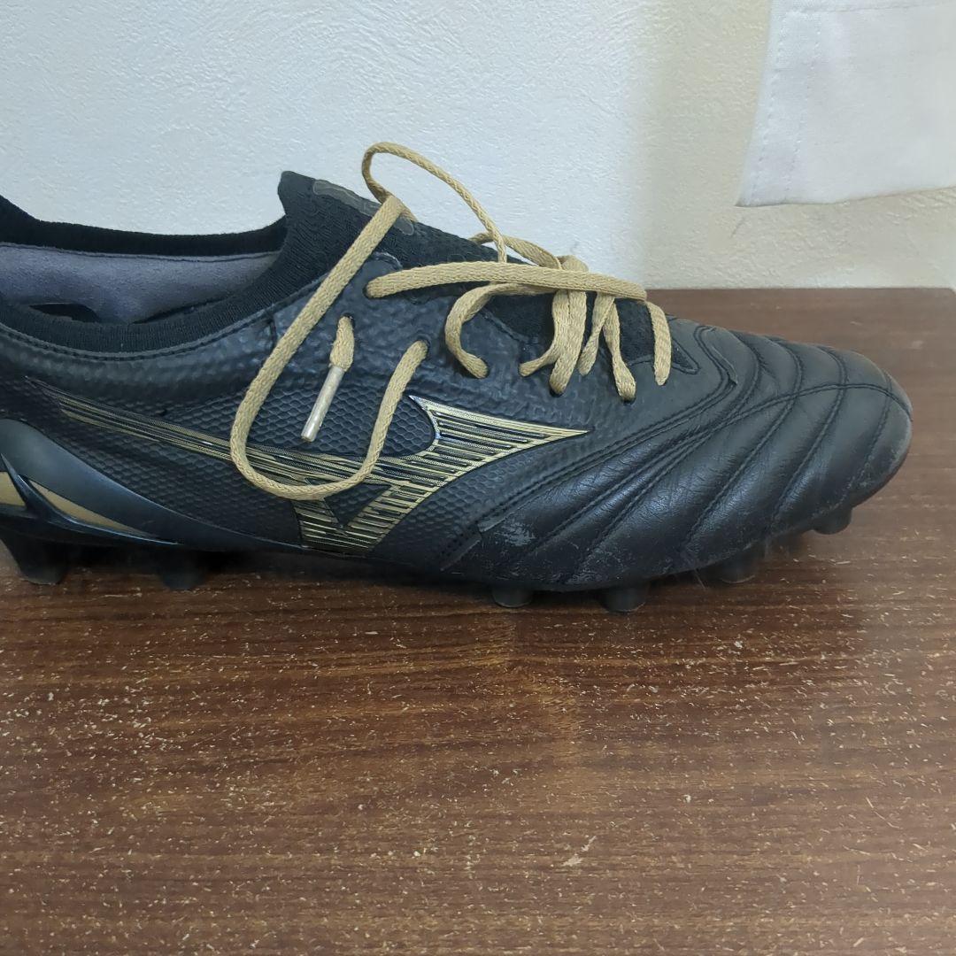 Mizuno モレリアネオ4βサッカーシューズ ブラック/ゴールド