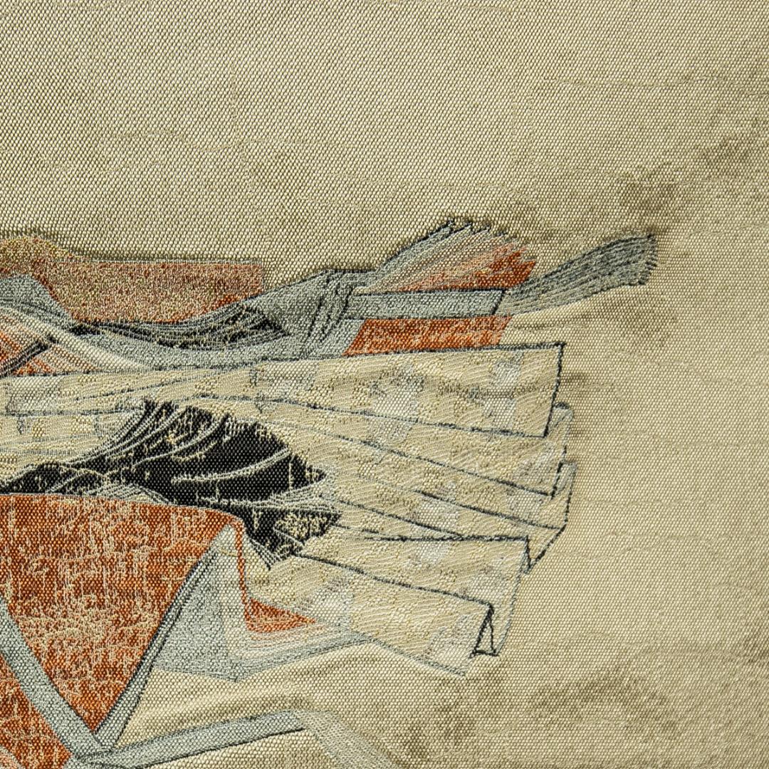 掛軸-1562　佐竹本　三十六歌仙　小野小町　西陣織