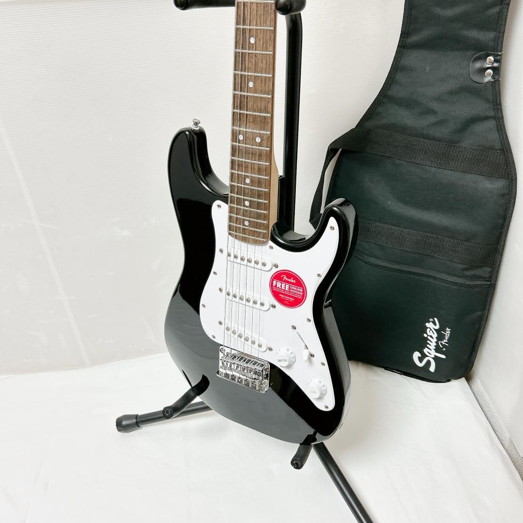 美品 Squier スクワイヤー Mini Stratocaster ブラック