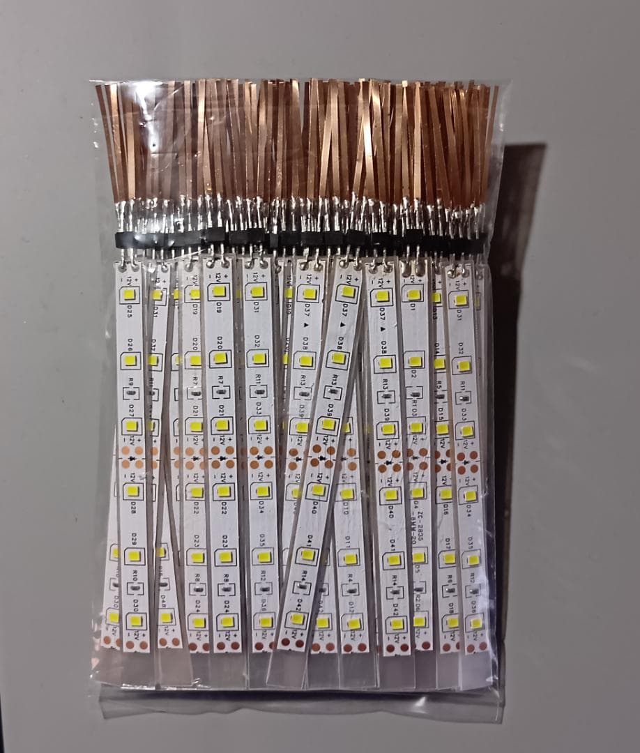 【人気商品！】Nゲージ テープLED室内灯(電球色) 50本セット