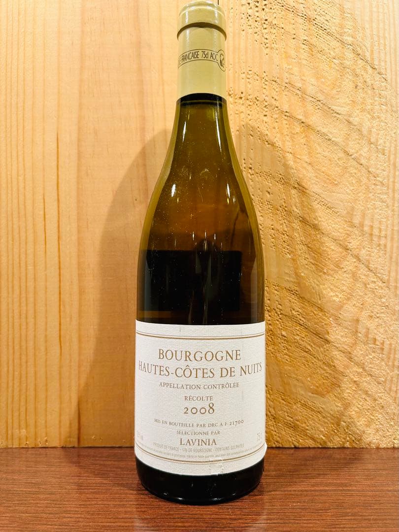 DRC ブルゴーニュ オート・コート・ド・ニュイ ブラン2008