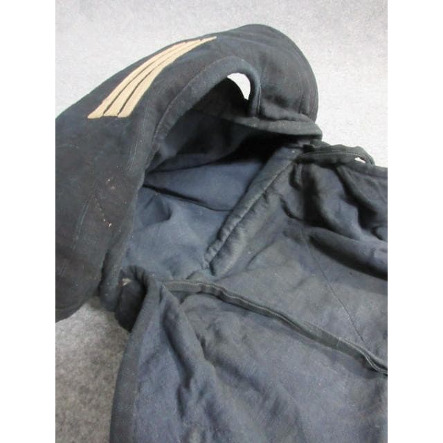 木綿藍地昔の消防頭巾 [B26155]