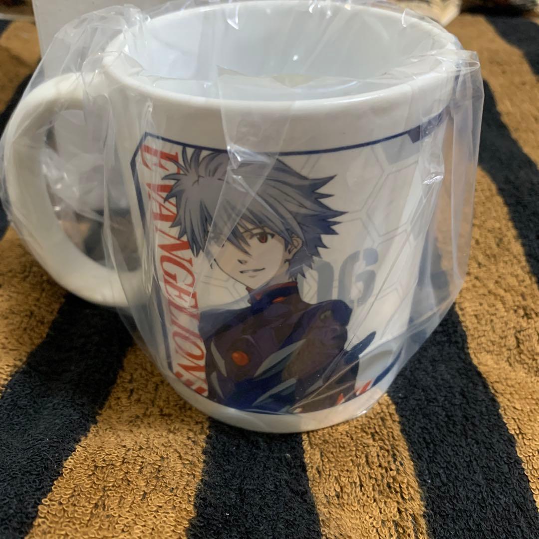 エヴァンゲリオン マグカップ 青・レイ