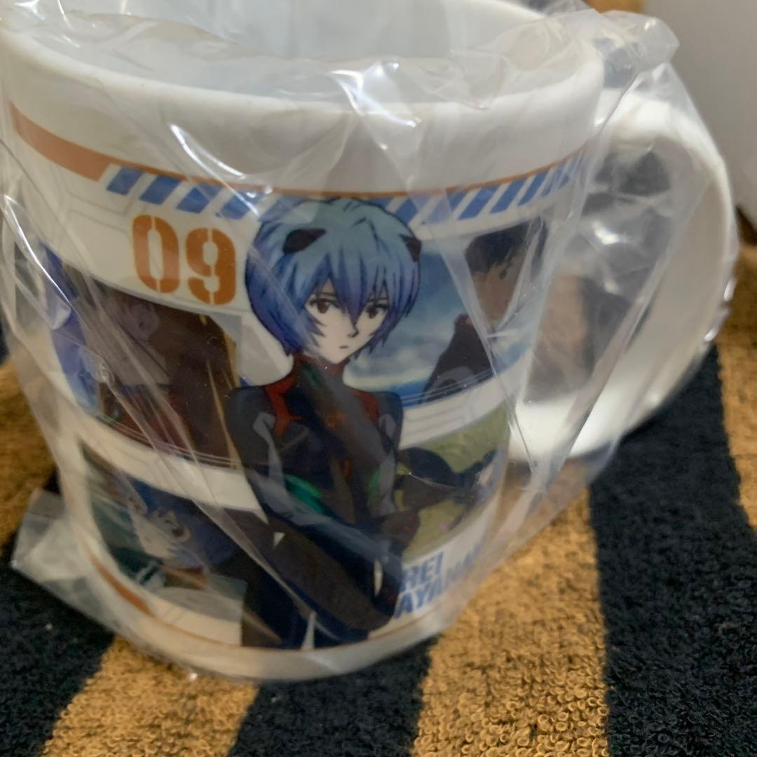 エヴァンゲリオン マグカップ 青・レイ