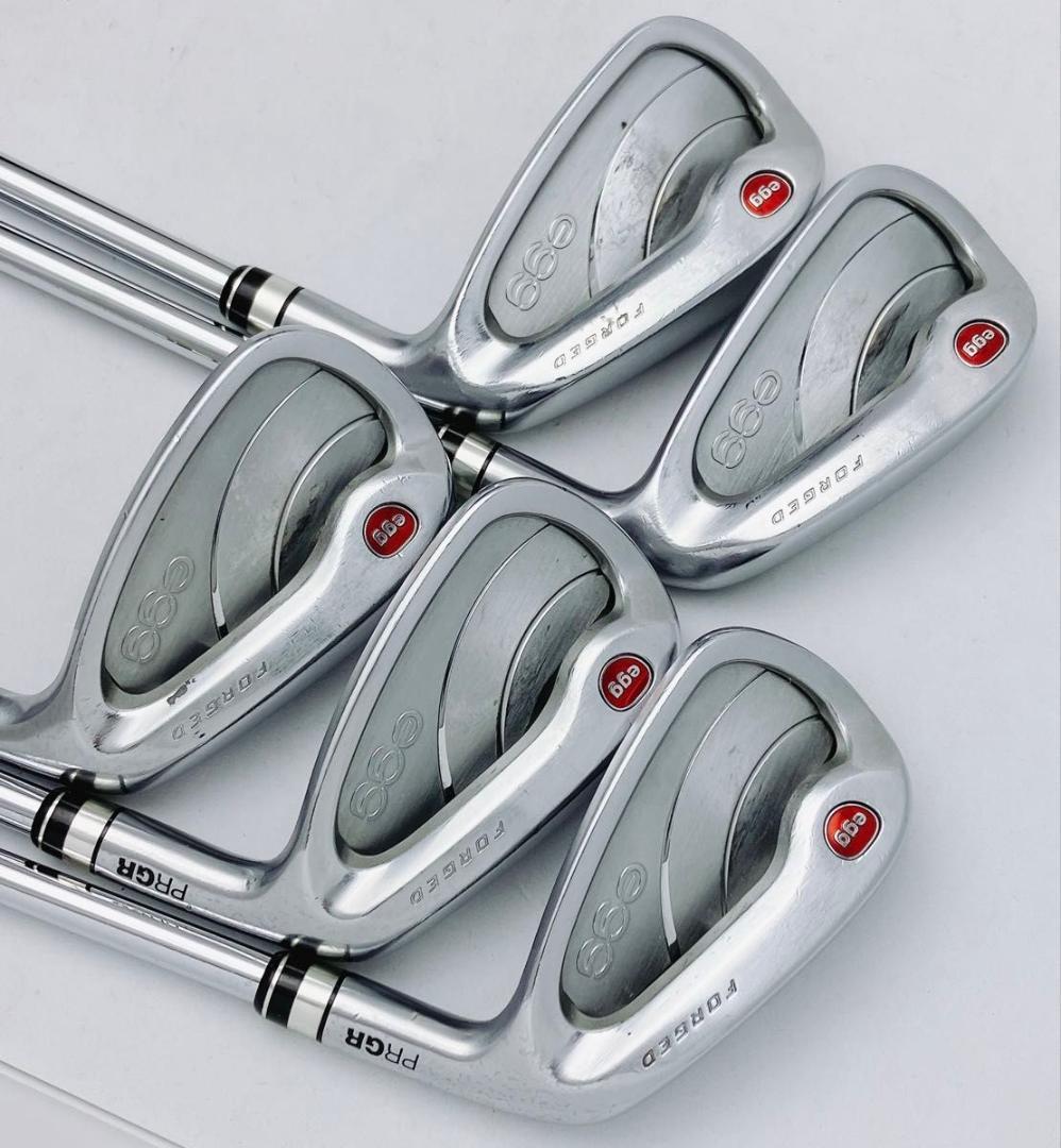 PRGR NEW egg FORGED 2019年 アイアンセット 軟鉄鍛造