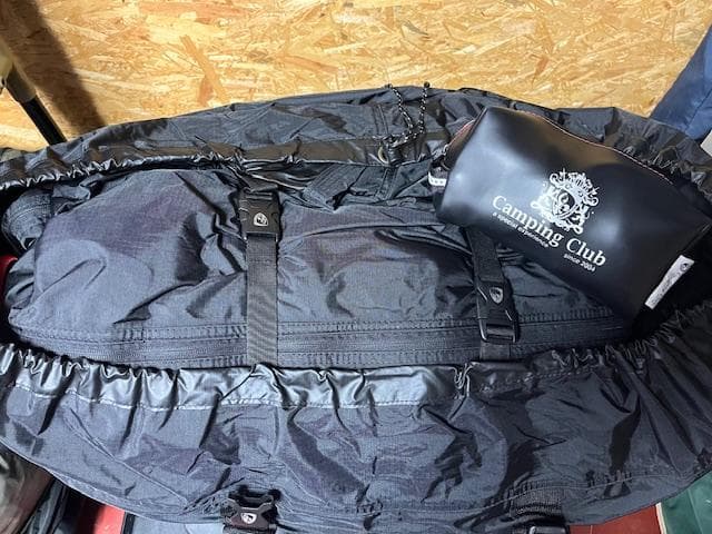 ☆値下げ☆キャンピングクラブクリードⅡブラックグランドシート付き