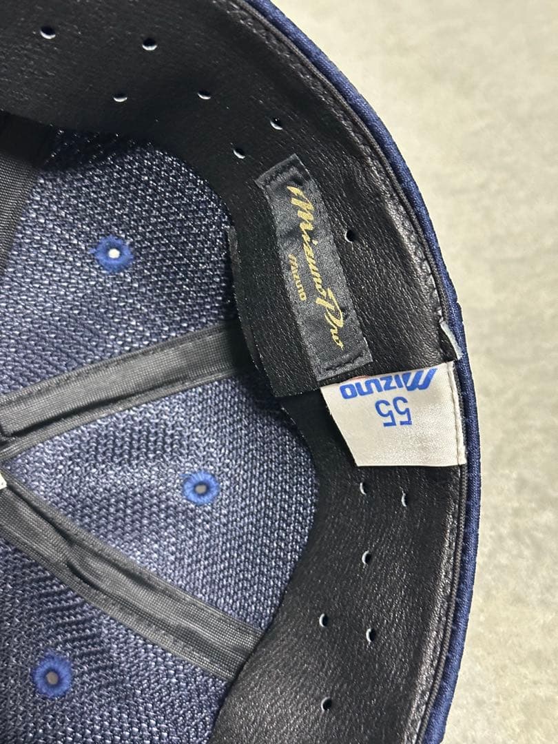 オリックスブルーウェーブ　キャップ　55cm ミズノプロ　MIZUNO