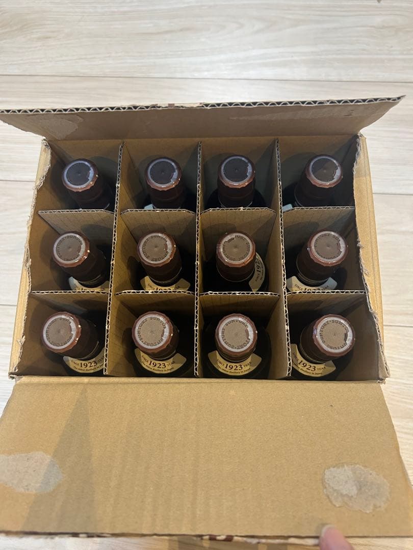 山崎シングルモルトウイスキー 180ml 12本入