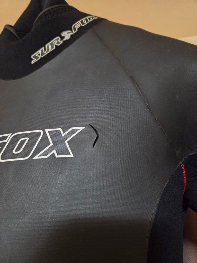 5ミリウエットスーツ　FOX裏起毛