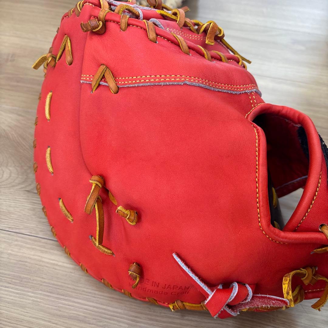 ジャイ　TAMAZAWA オレンジ 軟式ファーストミット