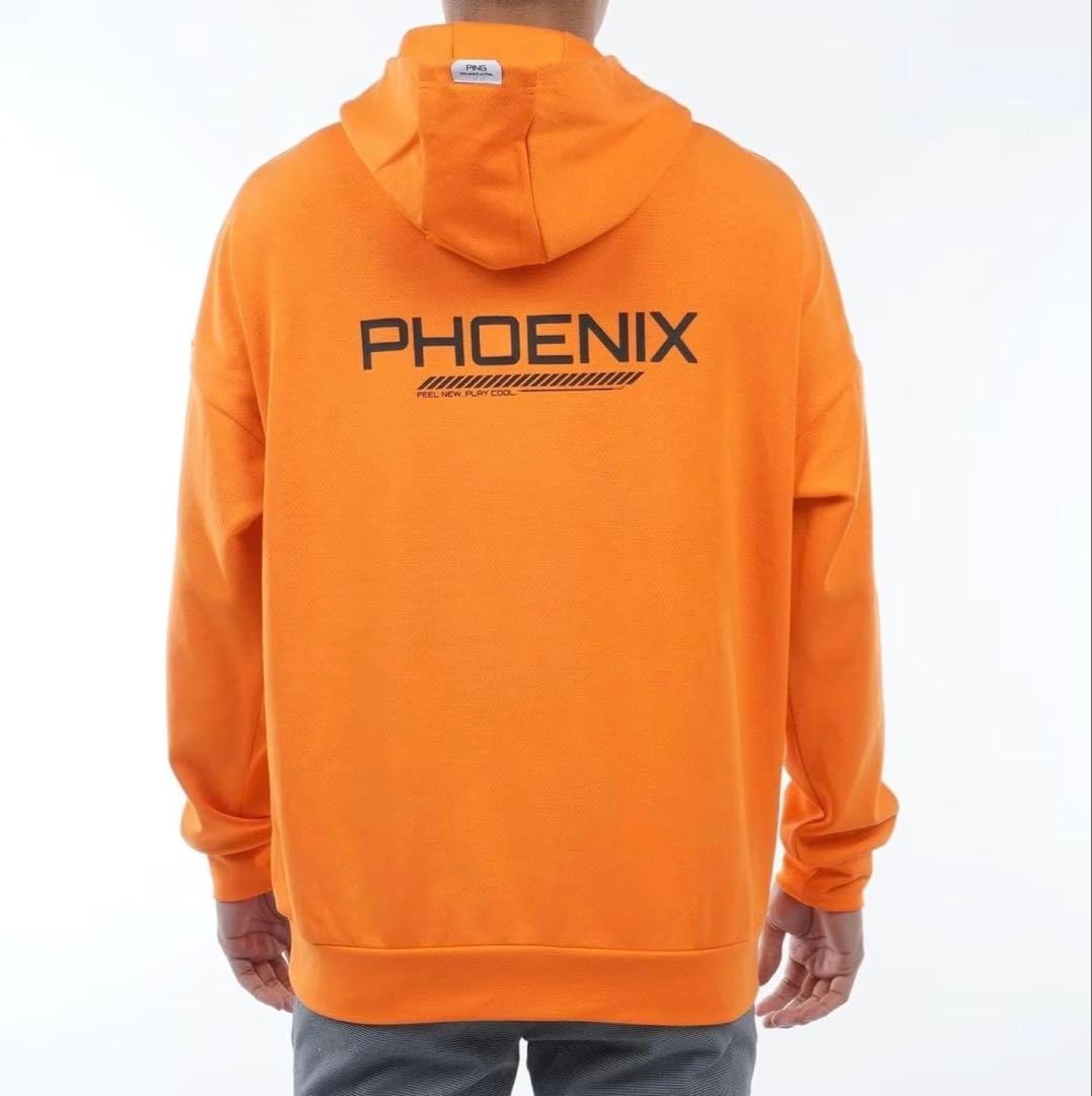 【新品未使用タグ付】PING長袖 スウェットパーカー (UVカット)