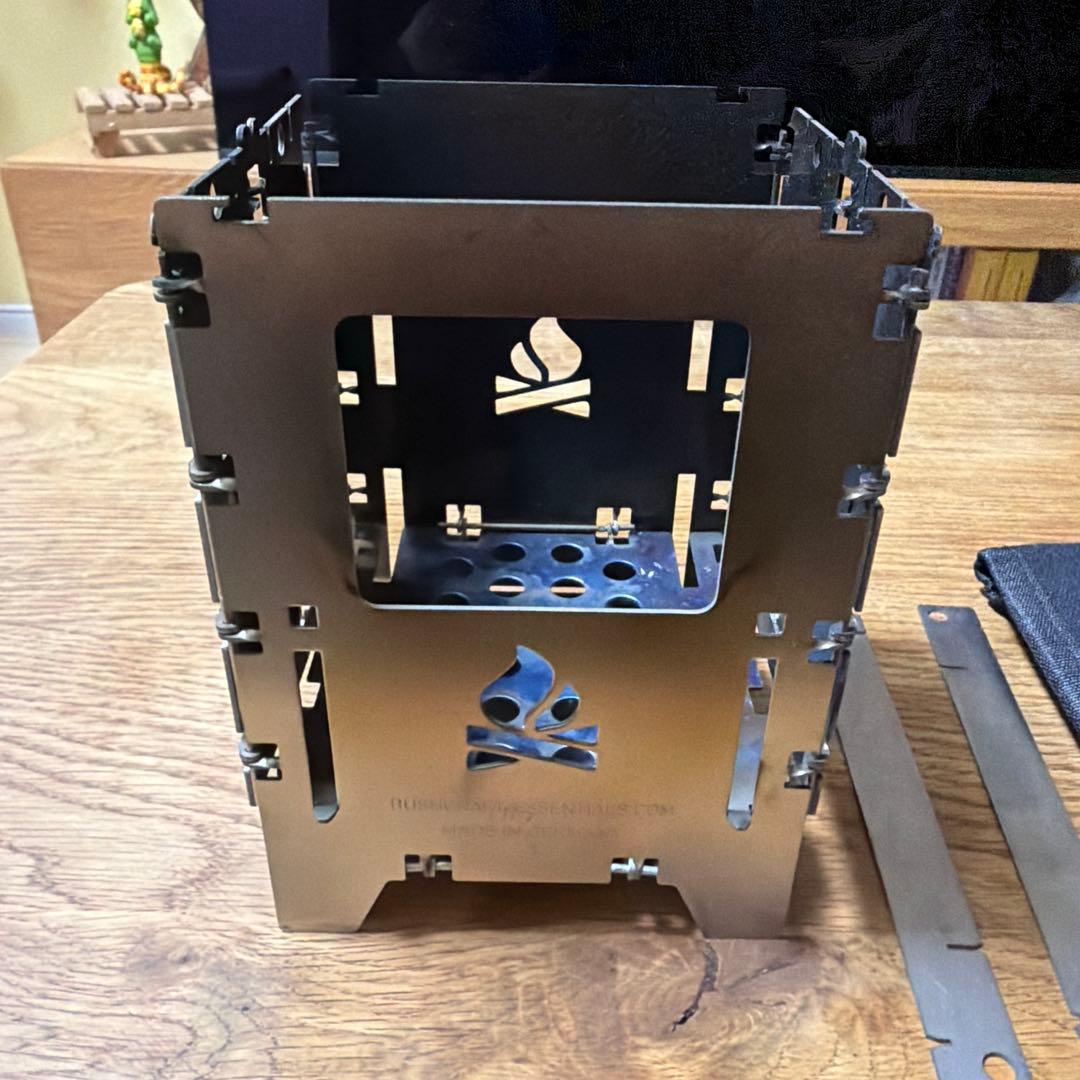 Bushbox LF チタン アウトドアーストーブ 専用ケースセット