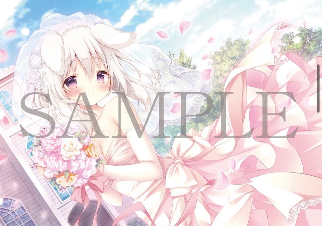 M*e様 しらたまこ　苺華　あまいろショコラータ　きゃべつそふと　複製原画　FA