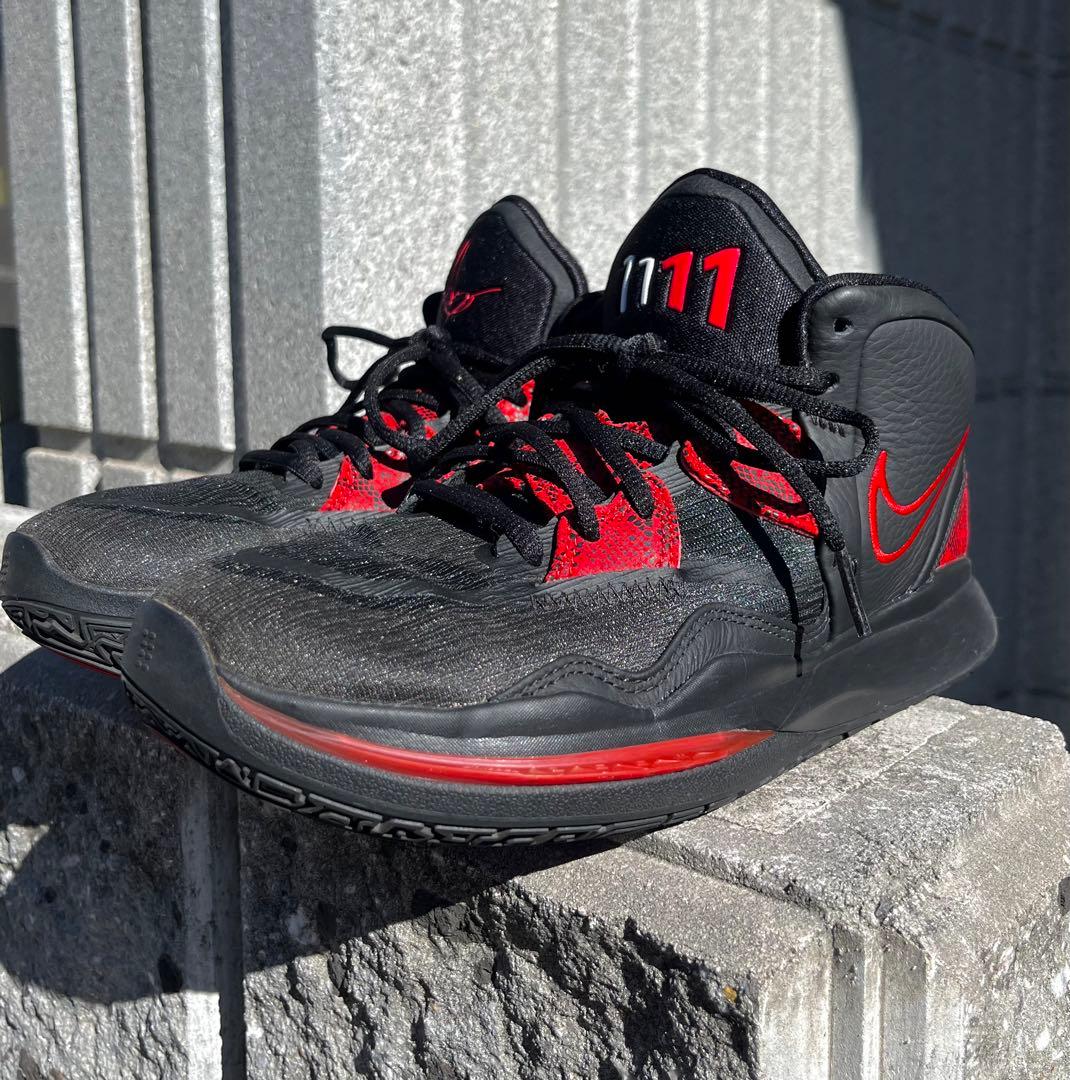 シューズ(男性用) KYRIE INFINITY BLACK/RED 25.5cm NIKE