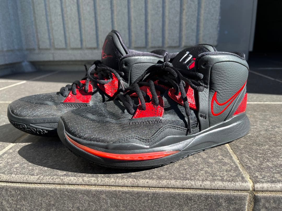 シューズ(男性用) KYRIE INFINITY BLACK/RED 25.5cm NIKE
