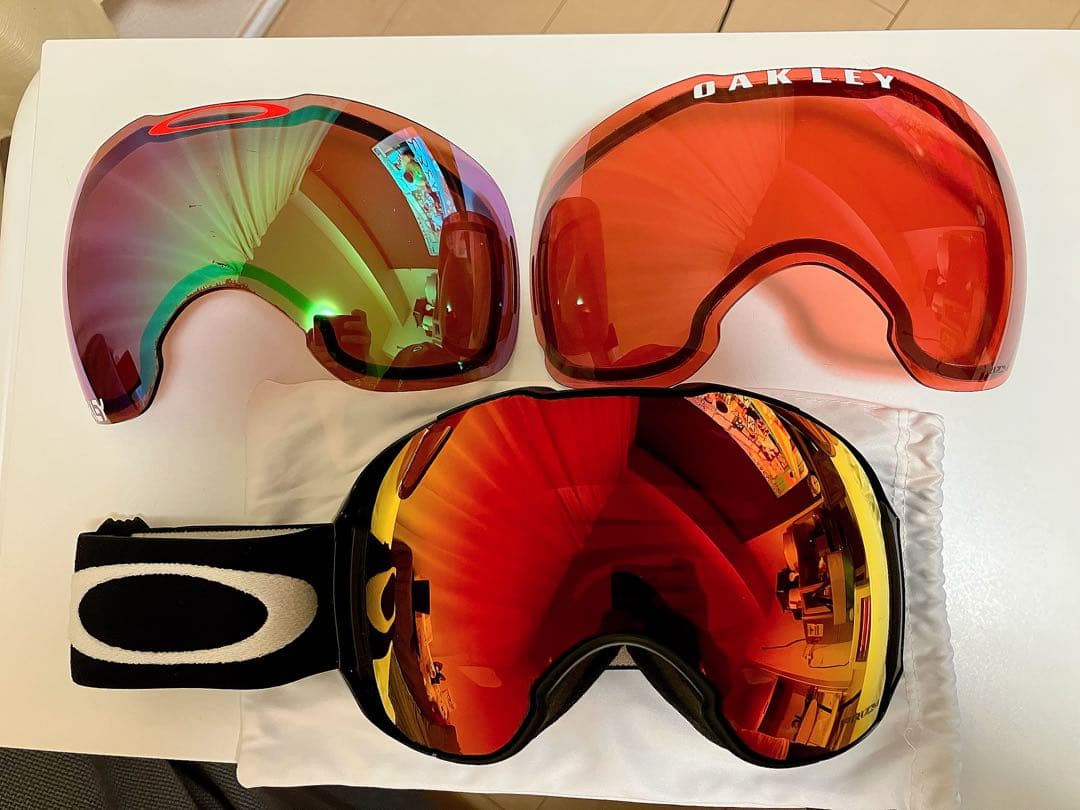 Oakley AIRBREAK XL (ASIAN FIT)スペアレンズ2枚付き