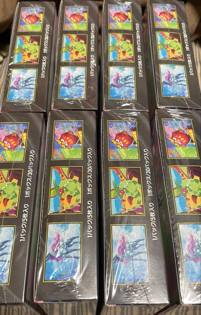 ポケモンカードゲームインフェルノX8boxメガドリームex7boxシュリンク付き