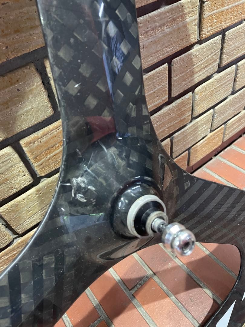 NESSカーボンチューブラー前後セット固定　17Tコグ付