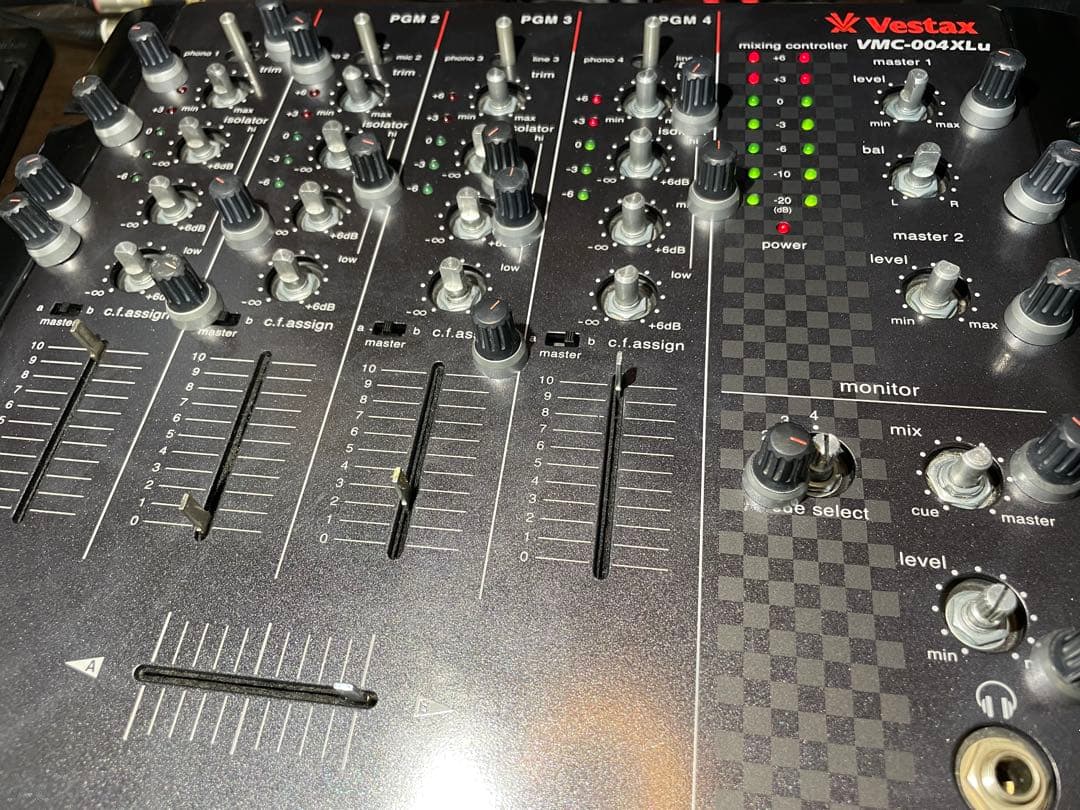 VESTAX ベスタクス　VMC-004XLu TUB-1 メンテナンス
