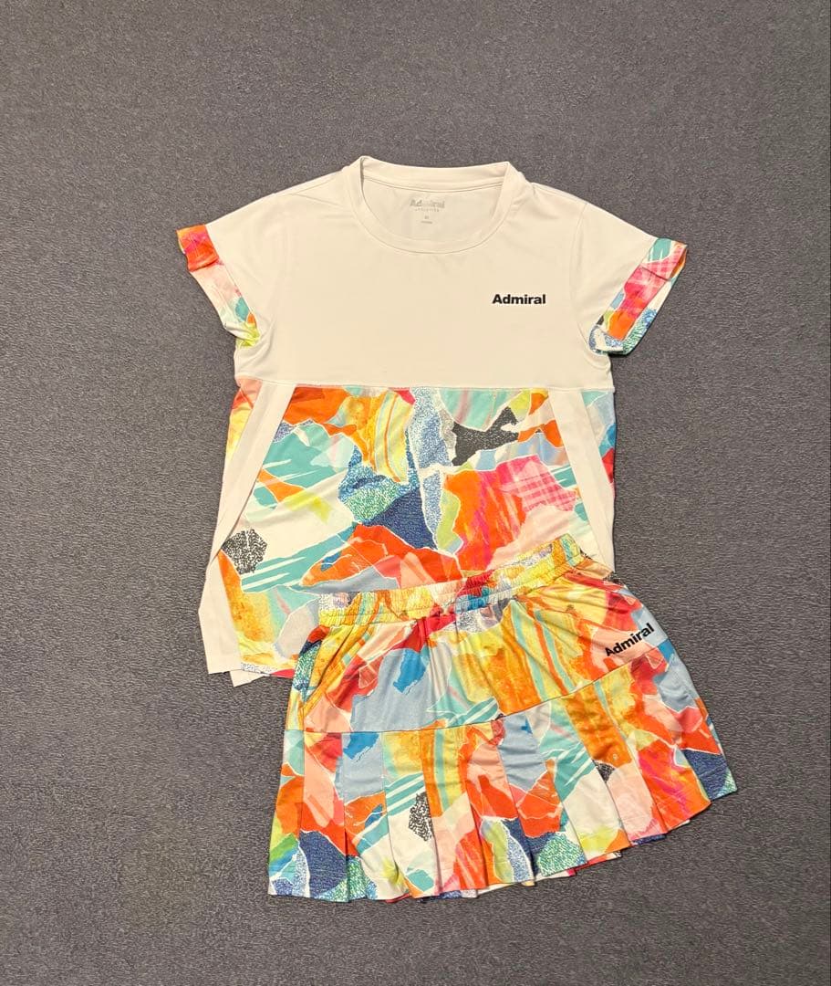 アドミラル Admiral テニスウェア シャツ スコート 上下セット