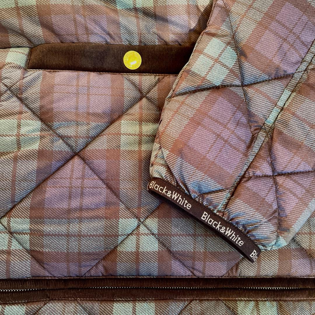 Black & White チェック柄ジャケット