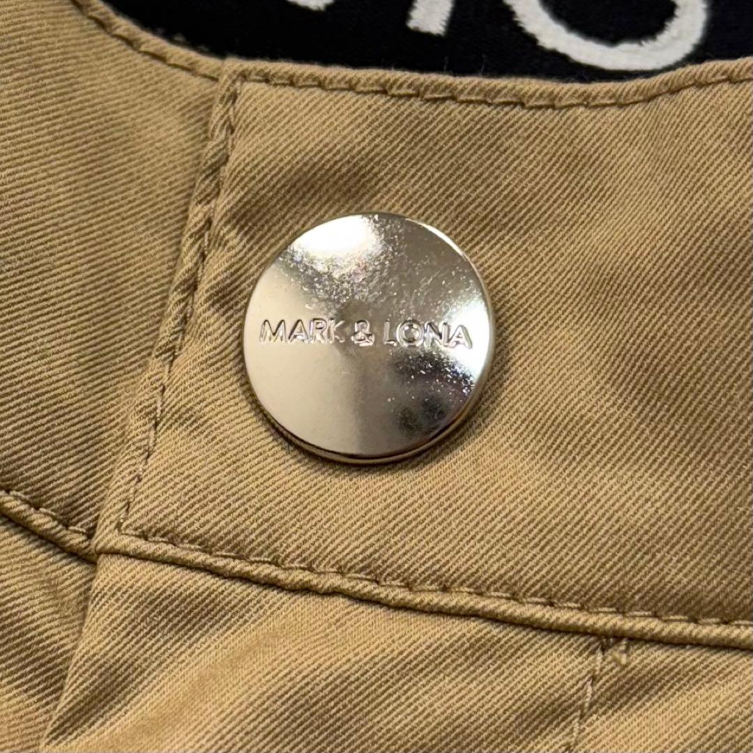 MARK&LONA ストレッチ パンツ ゴルフ GOLFメンズ L ベージュ