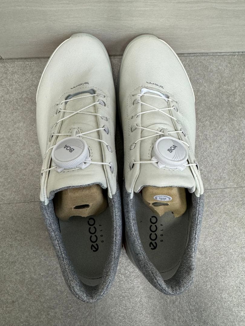 ★新品★ ECCO エコー ゴルフシューズ boaダイヤル 39/24.5cm