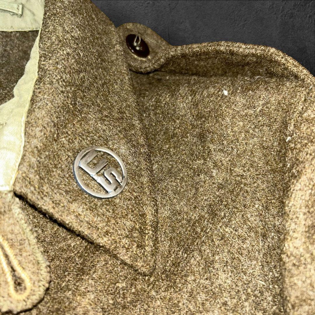 50s British Army ウール地 バトルドレスジャケット US 短丈